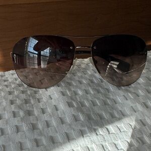 Prada Black and Red Sunglasses